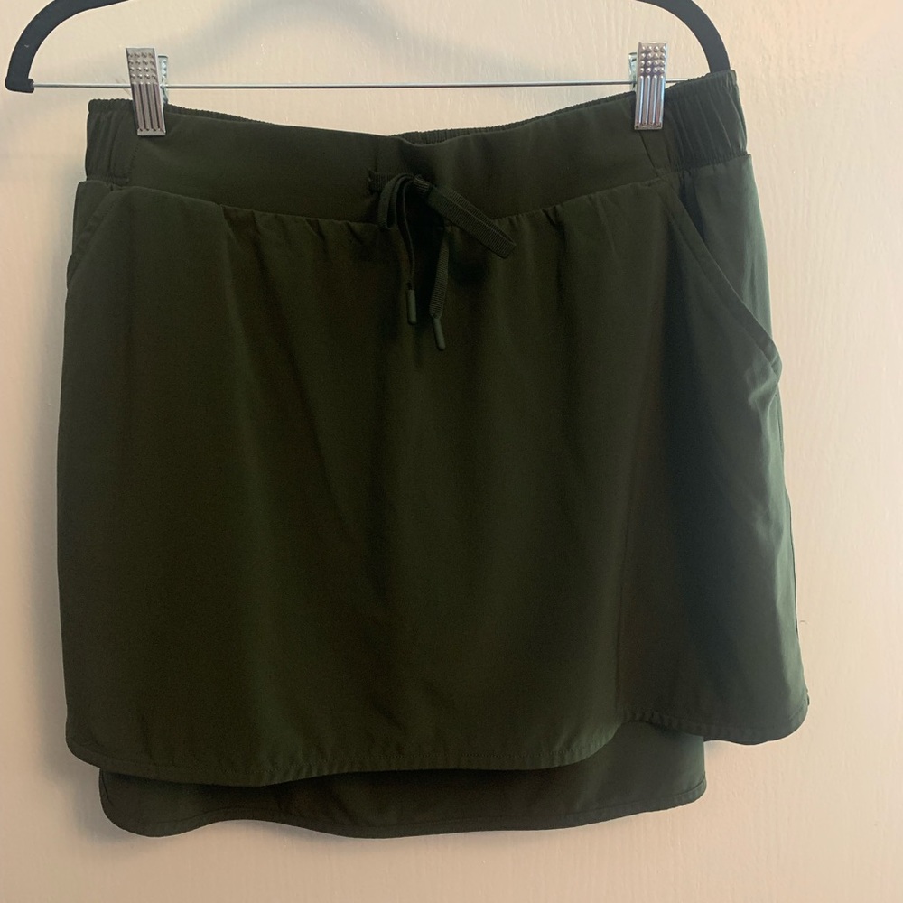Women's Stretch Skort - All in Motion Olive Green L